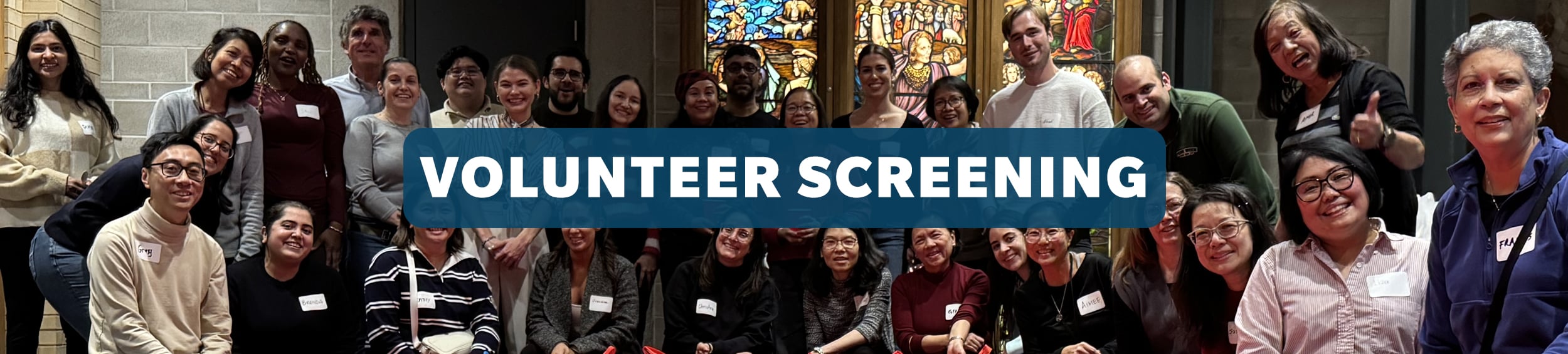Volunteer Screening